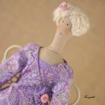Art Cloth Doll Emma For Home Decor