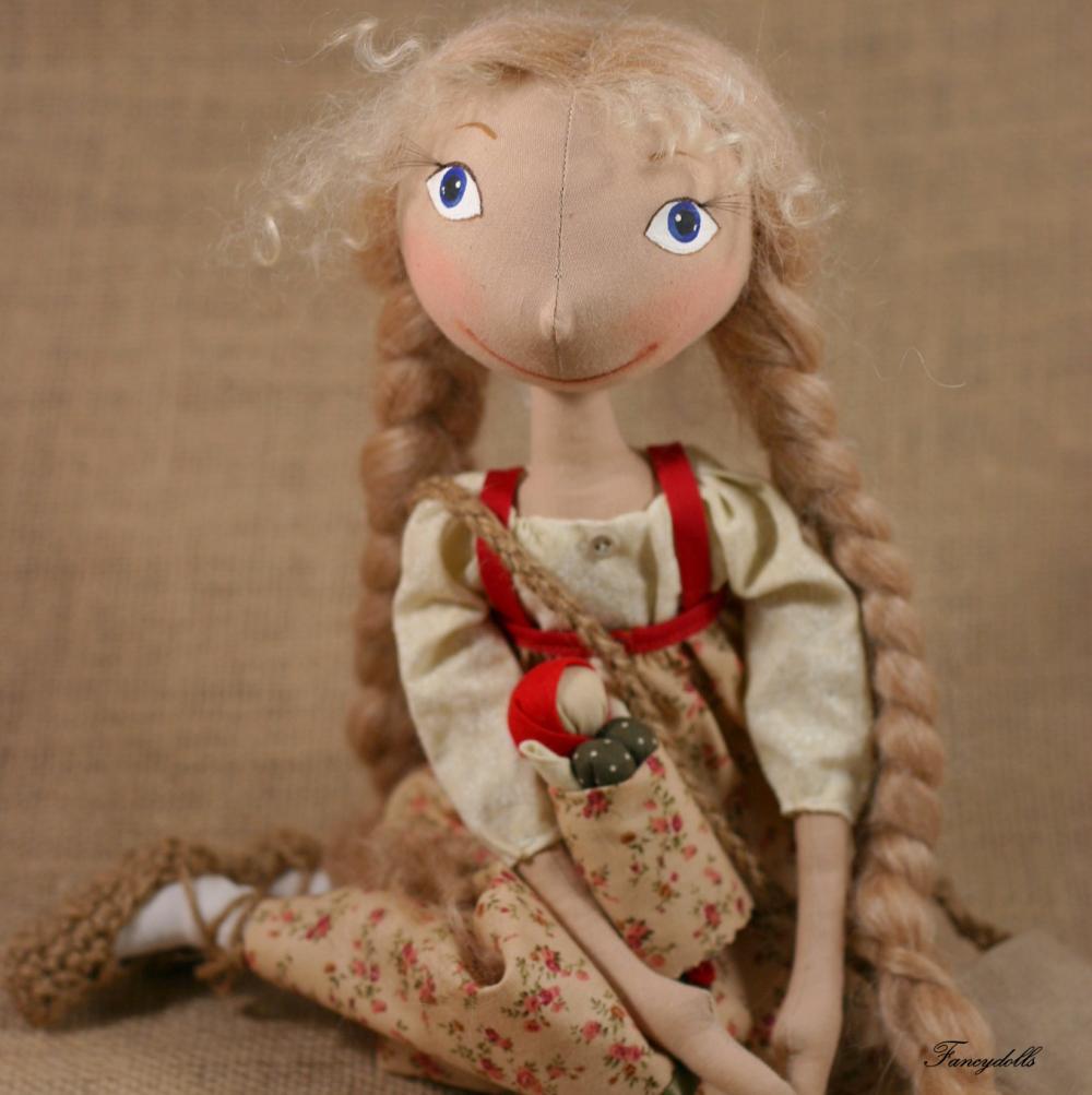 Cloth Doll Vasilisa From Russian Fairy Tail Story - Made To Order